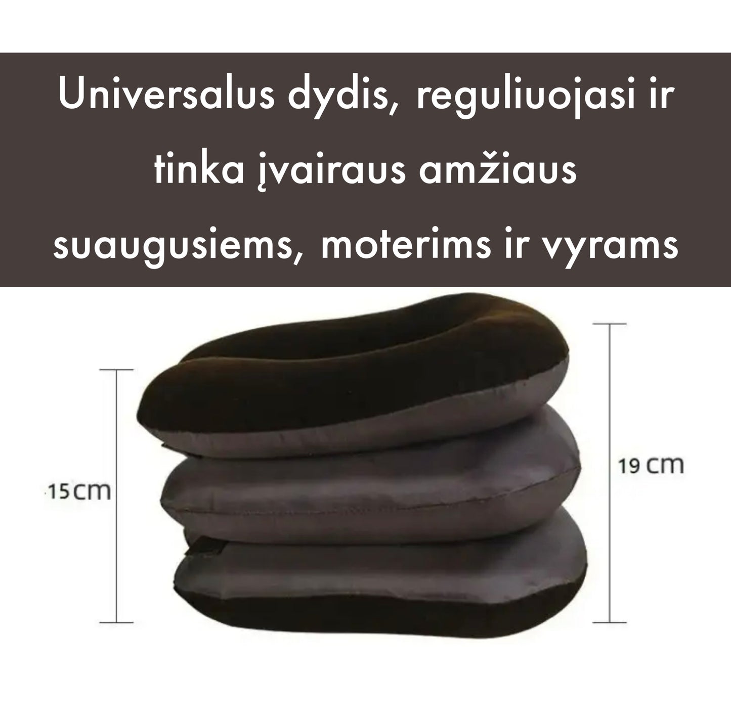 Relaxing Inflatable Neck Pillow