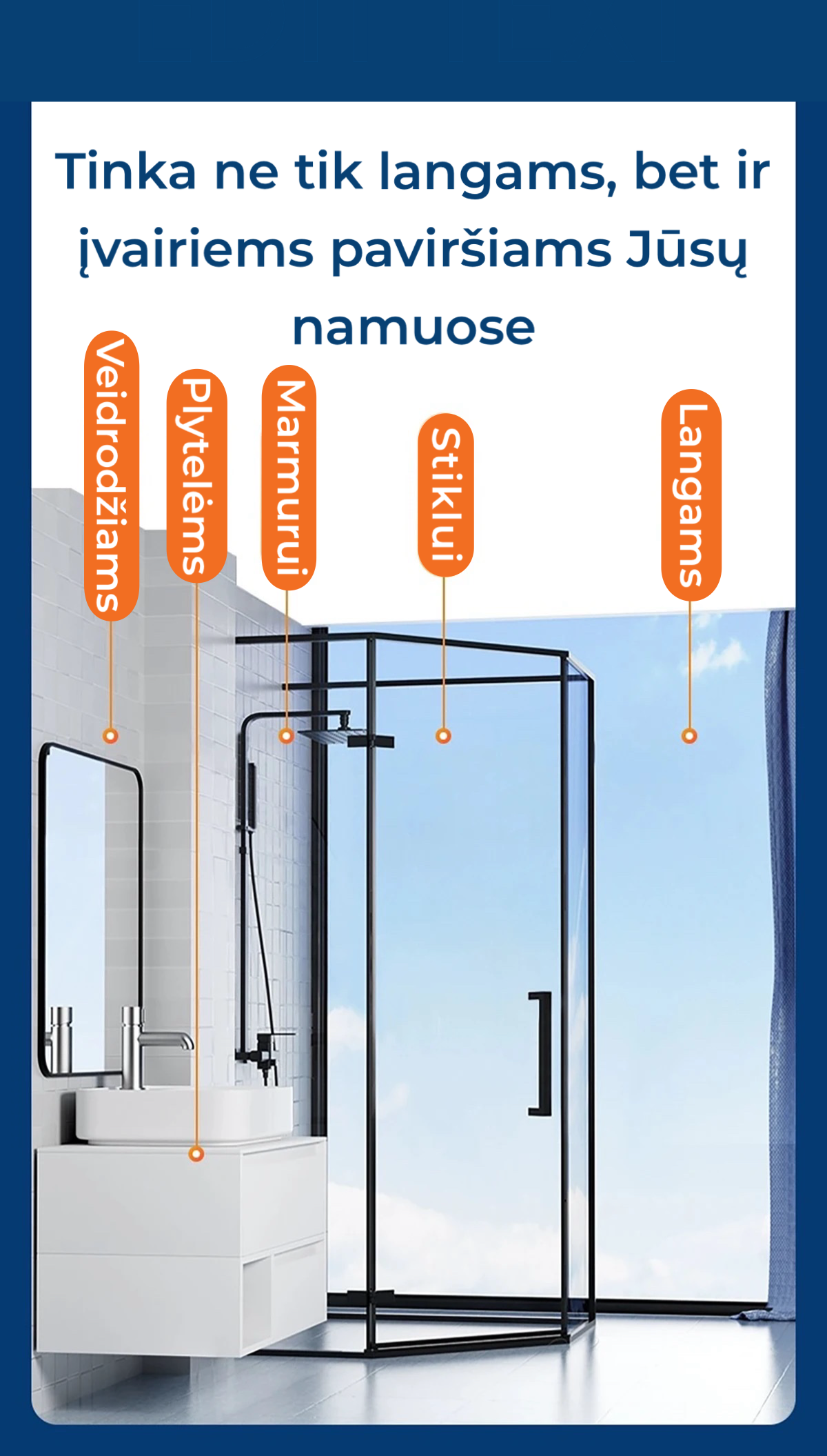 3-in-1 Window Cleaning Mop