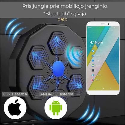 Smart Music Boxing Pad & Gloves