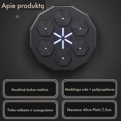 Smart Music Boxing Pad & Gloves
