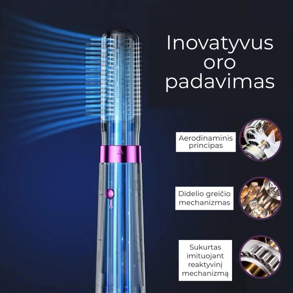 Hair Dryer with Styling Attachments