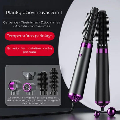 Hair Dryer with Styling Attachments