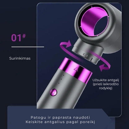 Hair Dryer with Styling Attachments