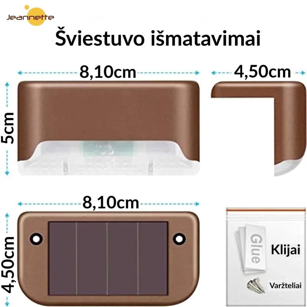 LED Solar Powered Outdoor Light