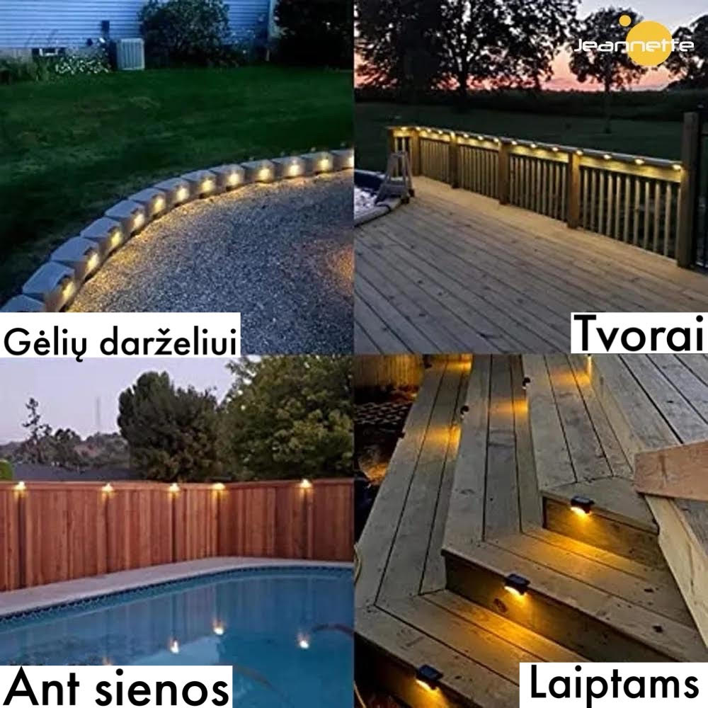 LED Solar Powered Outdoor Light