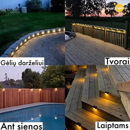 LED Solar Powered Outdoor Light