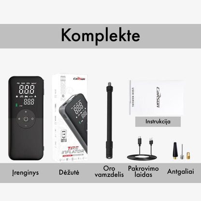 Portable Rechargeable Air Compressor