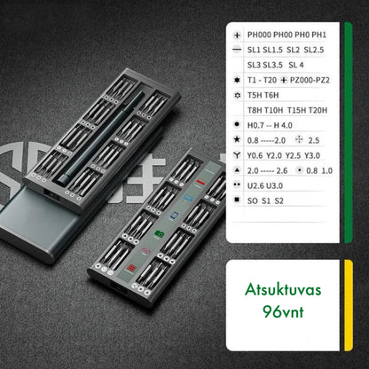 Multifunctional Screwdriver Set – 30, 36, 40, 44, 96 Pieces