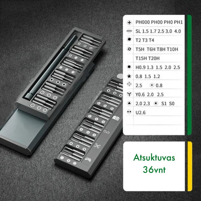 Multifunctional Screwdriver Set – 30, 36, 40, 44, 96 Pieces