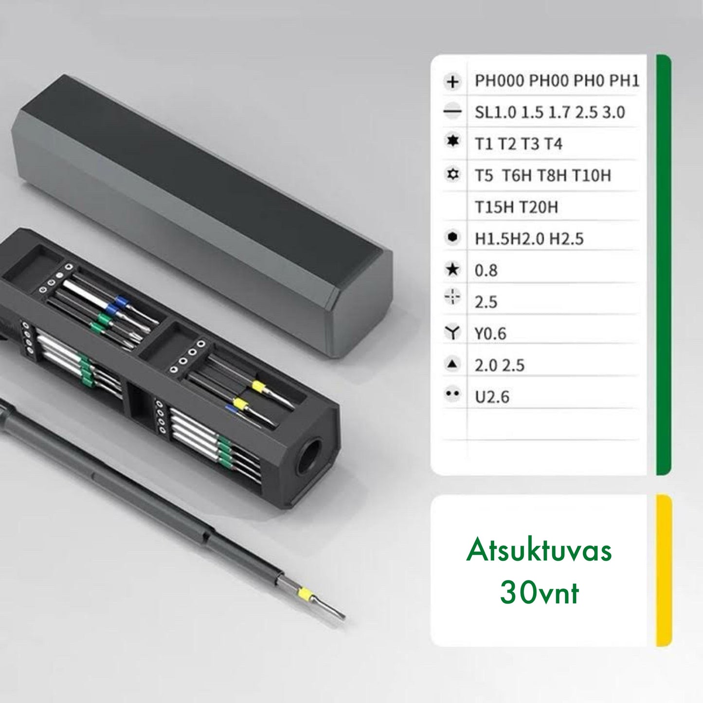 Multifunctional Screwdriver Set – 30, 36, 40, 44, 96 Pieces