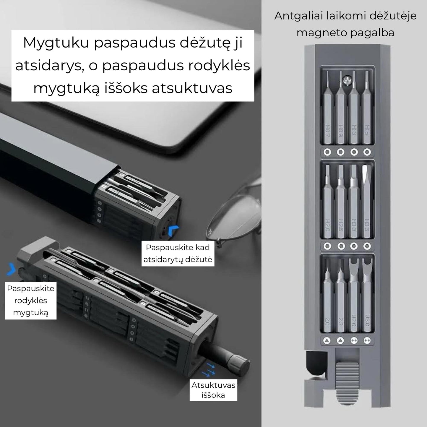 Multifunctional Screwdriver Set – 30, 36, 40, 44, 96 Pieces