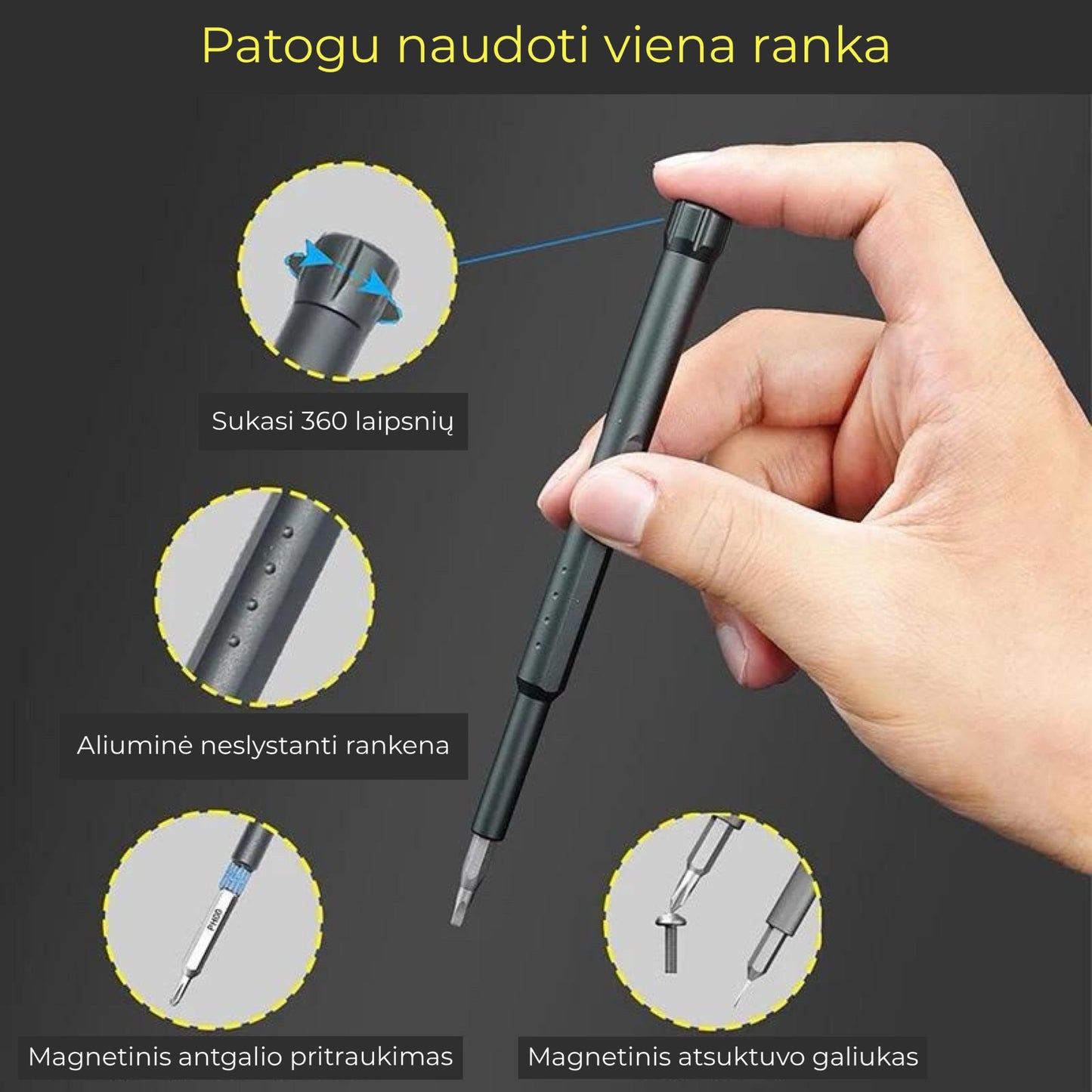 Multifunctional Screwdriver Set – 30, 36, 40, 44, 96 Pieces