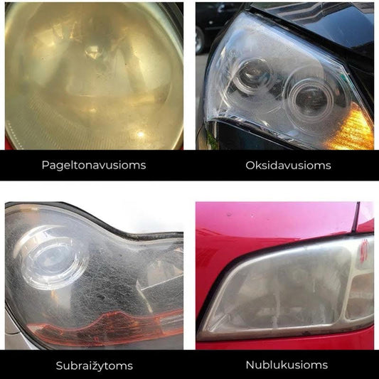 Car Headlight Restoration lampl Polishing Kit