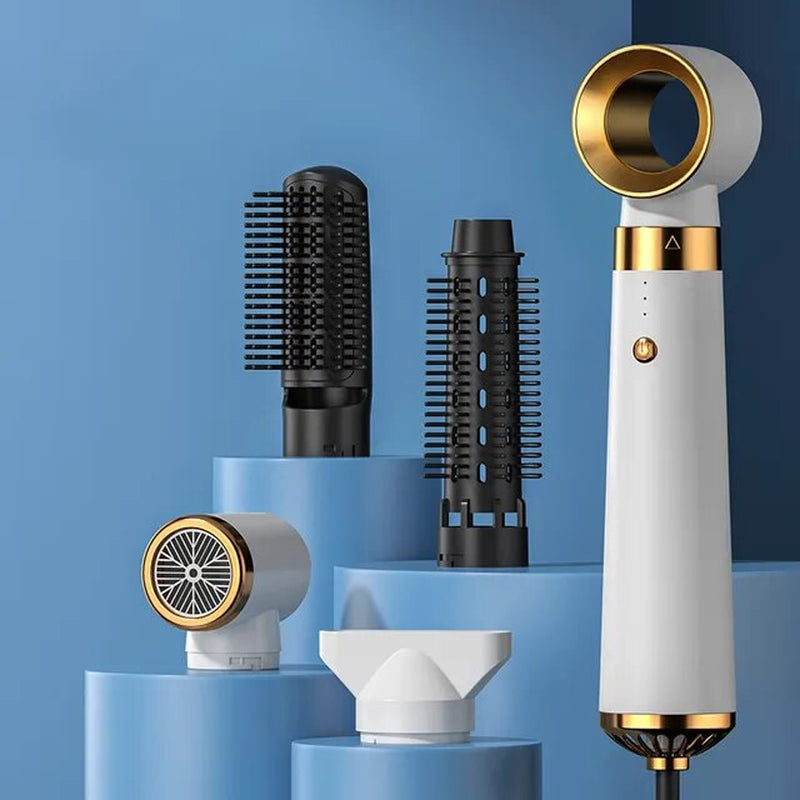 Plaukų džiovintuvas + plaukų formavimo antgaliai