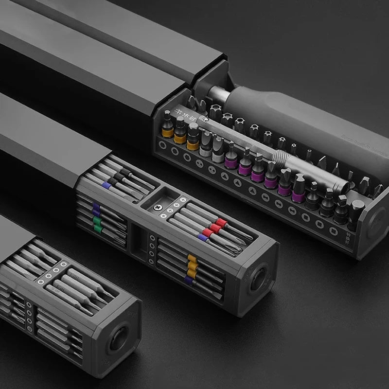 Daugiafunkcinis atsuktuvų rinkinys 30, 36, 40, 44, 96 dalių