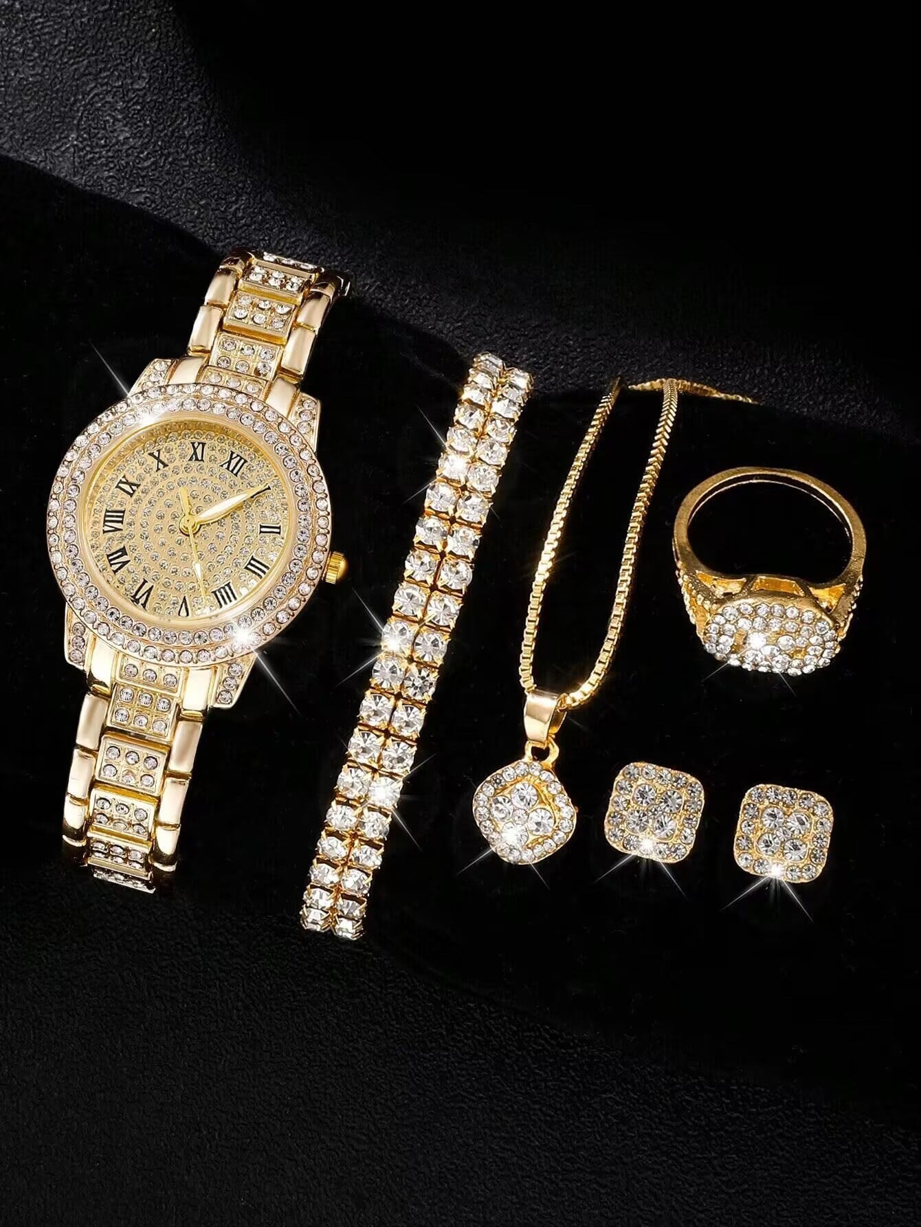 Papuošalų rinkinys moterims 6vnt