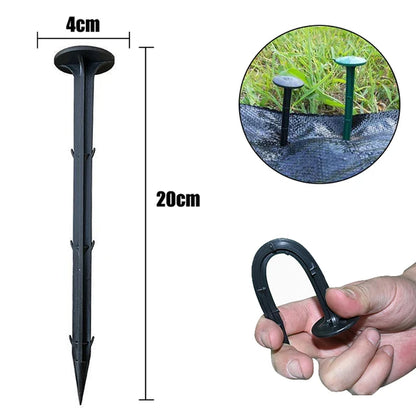 Fiksuojantys kaiščiai plevelei